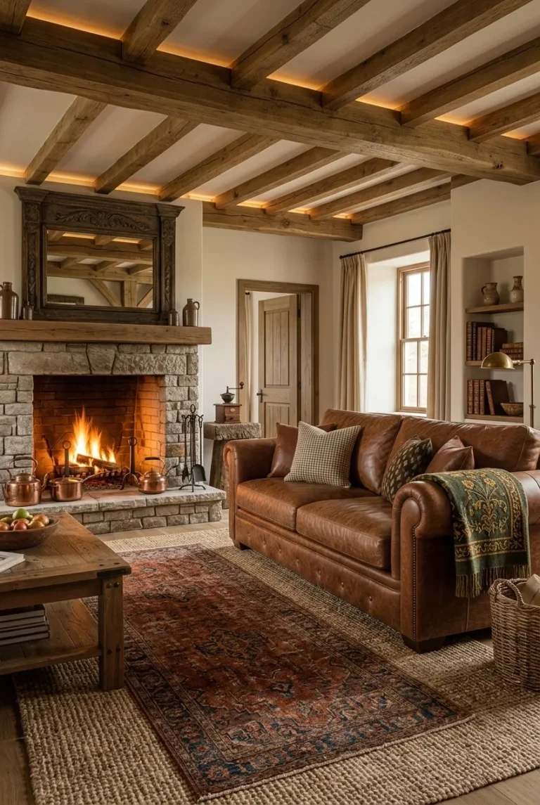 18 Warm Rustic Living Room Ideas for a Cozy and Inviting Home