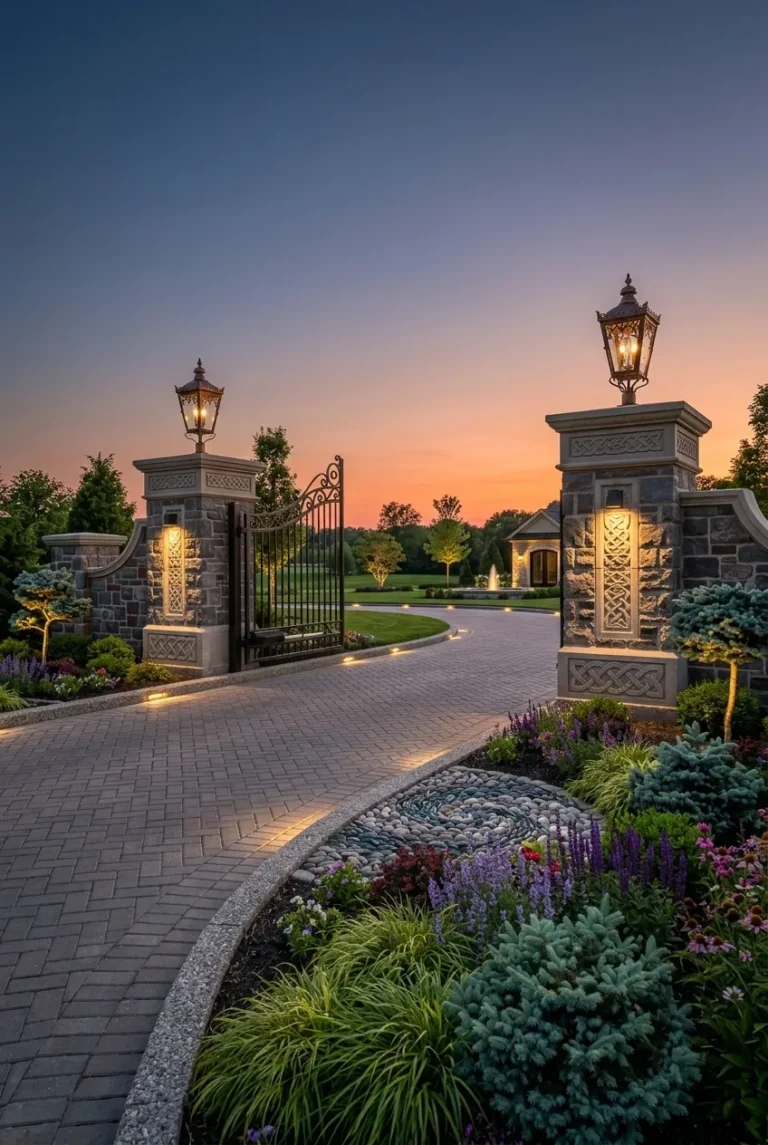 15 Driveway Entrance Ideas to Instantly Boost Curb Appeal